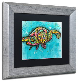 Dean Russo 'Turtle' Framed Art, 11x14, Black Mat, Black Mat