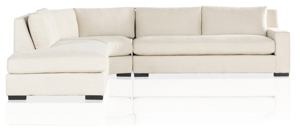 Albany 3pc Raf Sectional-Alcott Fawn
