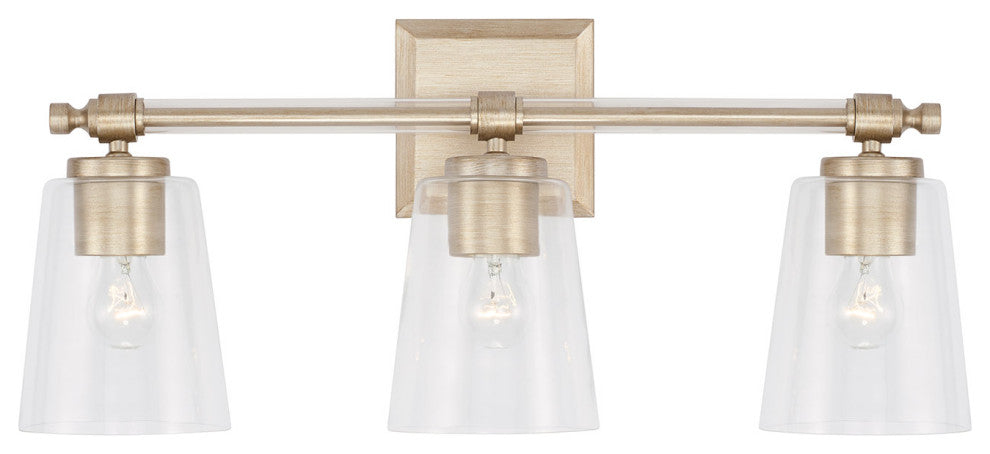 Capital Lighting 144831-523 Breigh 3 Light 23"W Bathroom Vanity - Brushed