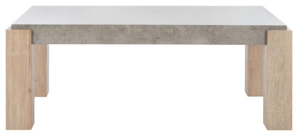Safavieh Coromio Coffee Table, Light Grey/Natural
