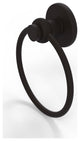 Mercury Towel Ring with Twist Accent, Oil Rubbed Bronze