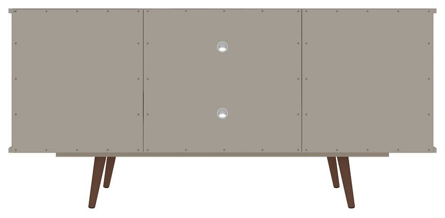 Hampton 53.54 TV Stand in Off White