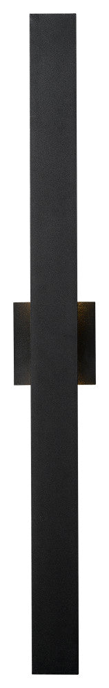 Zlite 576M-2-BK-LED 2-Light Outdoor Wall Sconce, Sandblast