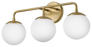 Lark 85003 Julep 3 Light 24"W Bathroom Vanity Light - Lacquered Brass