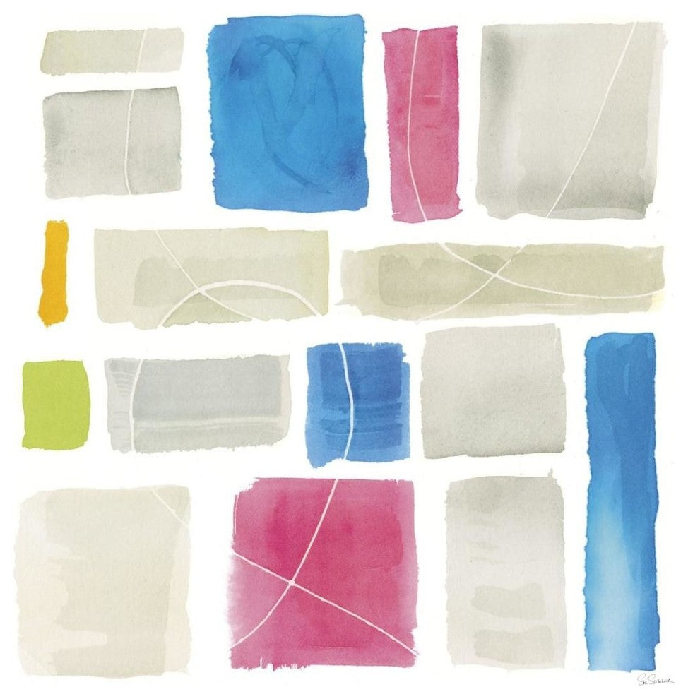 "Comares III" Digital Paper Print by Sue Schlabach, 42"x42"