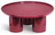 Eclat Sofia Enamel Coffee Table Plum