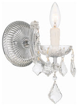 Crystorama Lighting Group 4471-CL-MWP Maria Theresa 12" Tall Wall - Polished