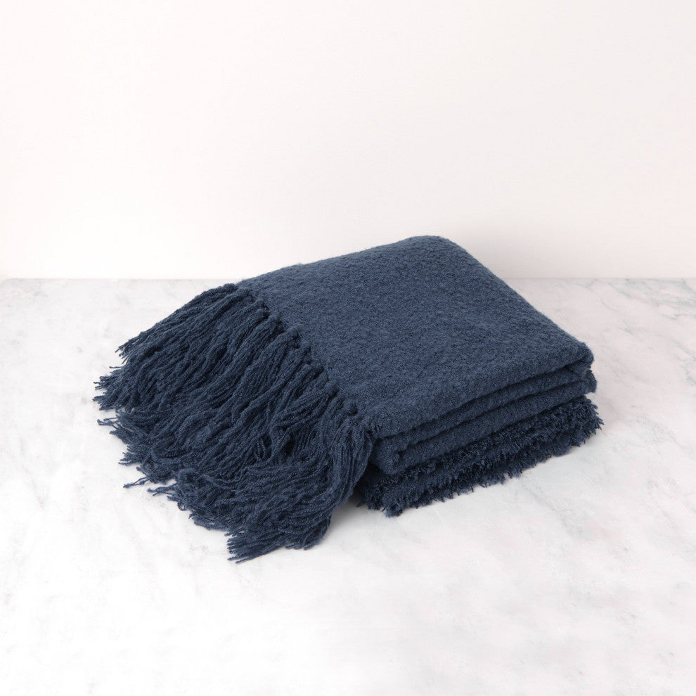 Plush Touch Fringe Throw