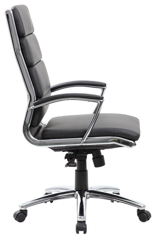 Boss Executive Caressoftplus?Chair With Metal Chrome Finish