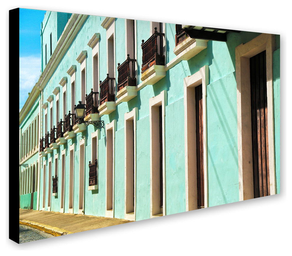 CATeyes 'Old San Juan 2' Canvas Art, 32x22