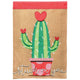 Flag Cactus Stuck On You Polyester 13x18