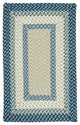 Montego MG59 Blue Burst Indoor/Outdoor Area Rug, Rectangular 4'x6'