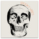Spooky Vibes Skull 16x16 Canvas Wall Art