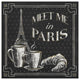 "Vive Paris VIII" Digital Paper Print by Janelle Penner, 32"x32"