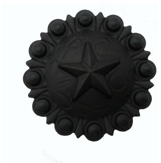 Star Conch Knob, Matte Black