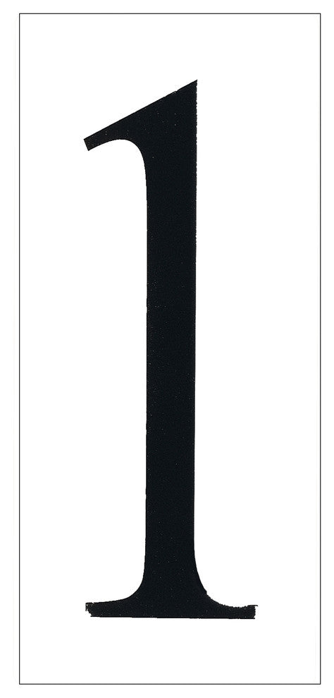 Sea Gull Lighting Address-Light Number Tile, White Plastic