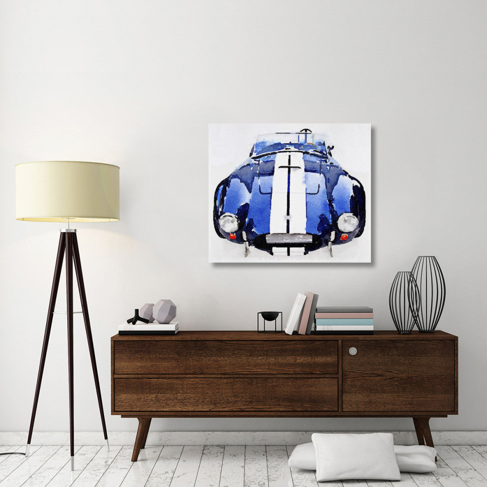 "1962 AC Cobra Shelby Watercolor" Fine Art Print