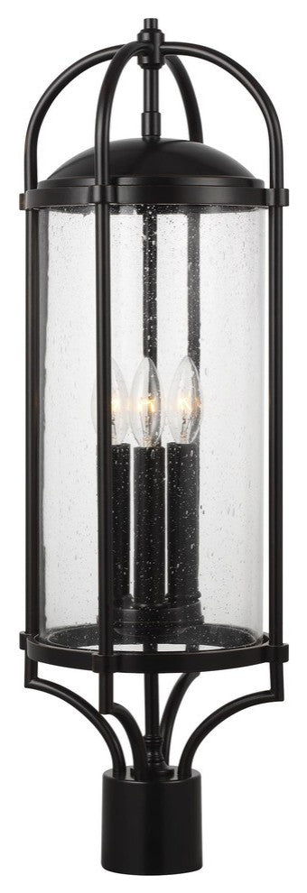 3-Light Post/Pier Lantern, Espresso