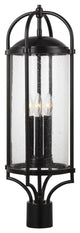 3-Light Post/Pier Lantern, Espresso