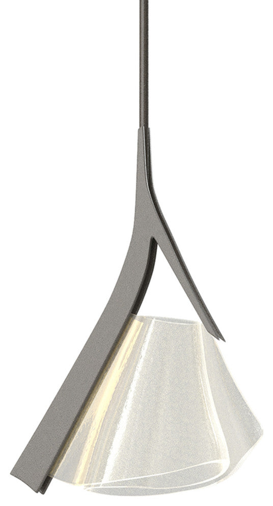 Mobius LED Mini Pendant - Dark Smoke Finish - Standard Overall Height
