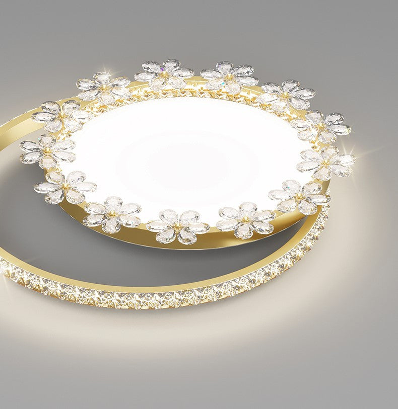 Sankt Vith | Luxury Circle LED Chandelier, Gold, A
