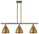 Ballston Dome Island Light, Brushed Brass, Brushed Brass