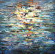 "Abstract Water Reflection" Oil Paintingï¼Œmodern impressionist art