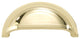 Belwith Hickory 3 " Williamsburg Oil-Rubbed Bronze Cup Cabinet Pull P3055-10B, P