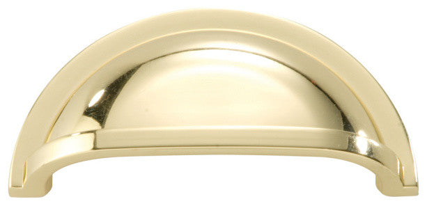 Belwith Hickory 3 " Williamsburg Oil-Rubbed Bronze Cup Cabinet Pull P3055-10B, P