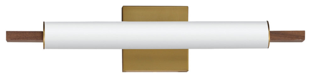 ET2 E24930-WN Joist 5" Tall LED Wall Sconce - Antique Brass