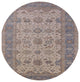 Ahgly Company Indoor Round Mid-Century Modern Area Rugs, 4' Round