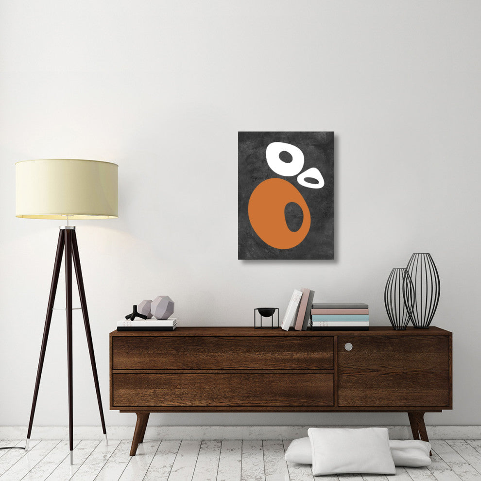 "Abstract Oval Shapes 1" Fine Art Print