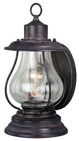 Vaxcel Lighting T0215 Dockside 1 Light Outdoor Wall Sconce - Weathered Patina