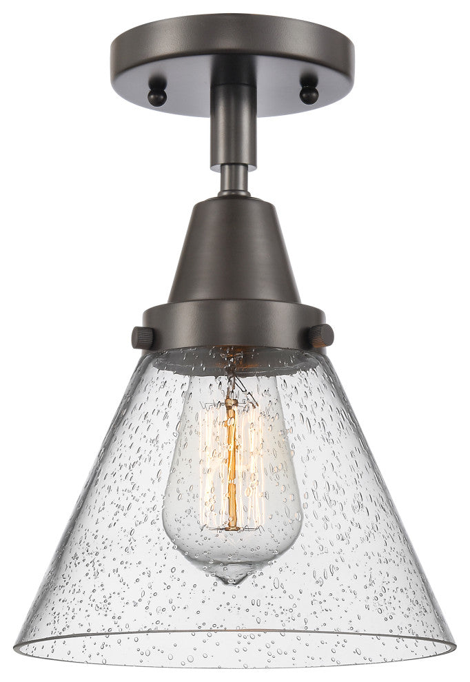 INNOVATIONS LIGHTING 447-1C-OB-G44 Large Cone Flush Mount