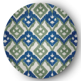 Hipster Spring Chenille Rug, Dark Cobalt Blue, 5' Round