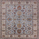Ahgly Company Indoor Square Mid-Century Modern Area Rugs, 4' Square
