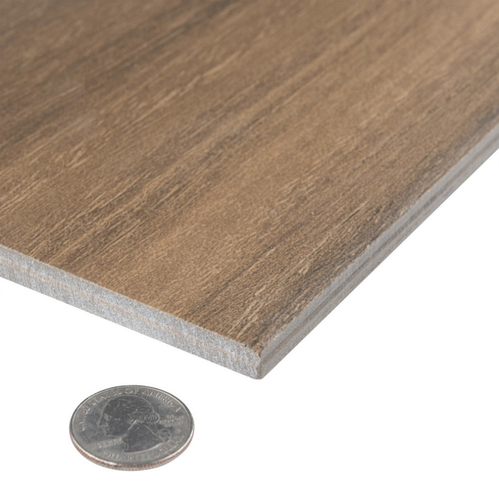 Mt Royale Gunstock Porcelain Floor and Wall Tile Sample