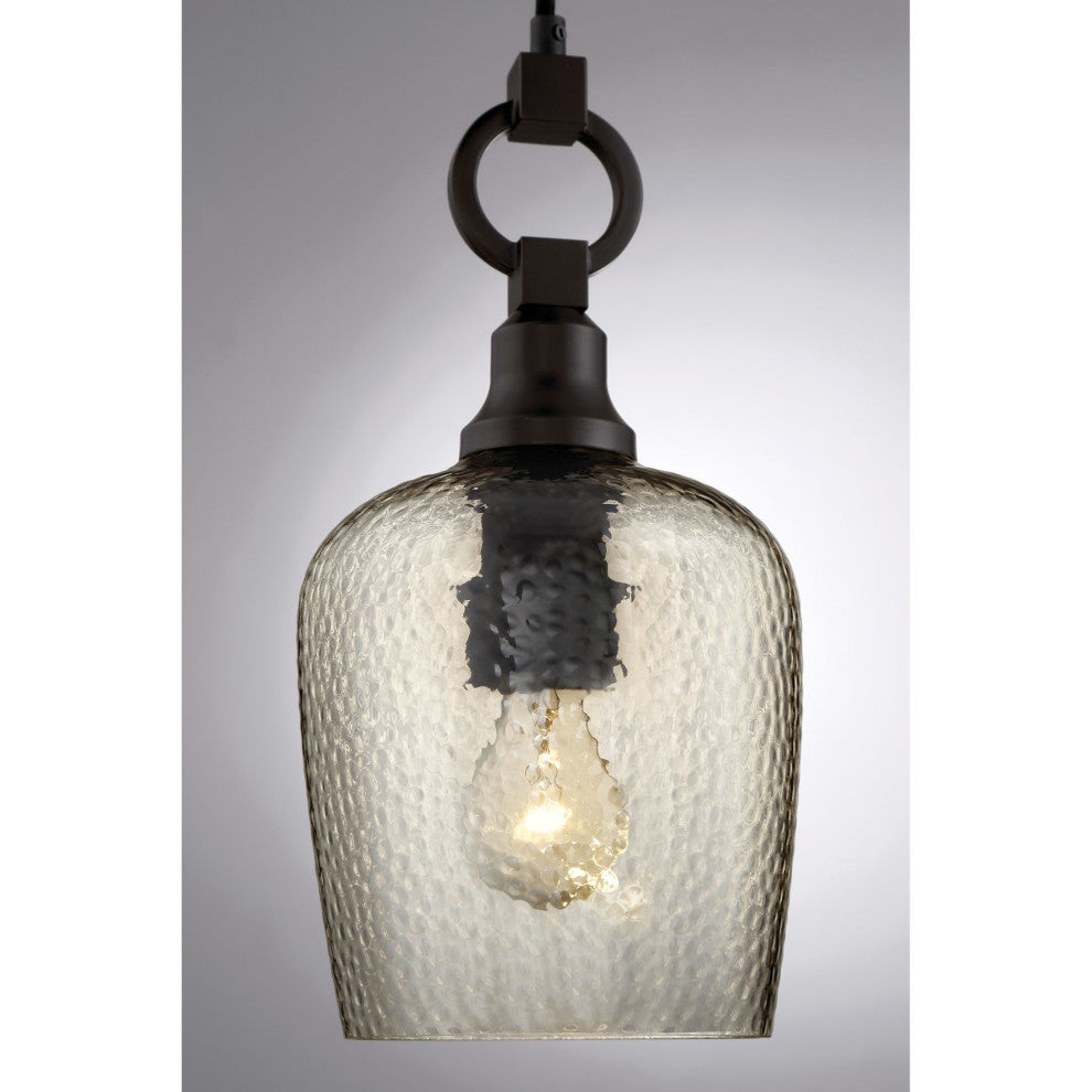 Quoizel CKKD1507 Kendrick 1 Light 7"W Mini Pendant - Western Bronze