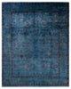 Fine Vibrance, One-of-a-Kind Hand-Knotted Area Rug Blue, 8' 0" x 9' 11"