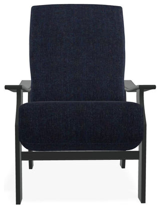 St. Catherine Deep Seat Outdoor Armchair, Indigo/Graphite