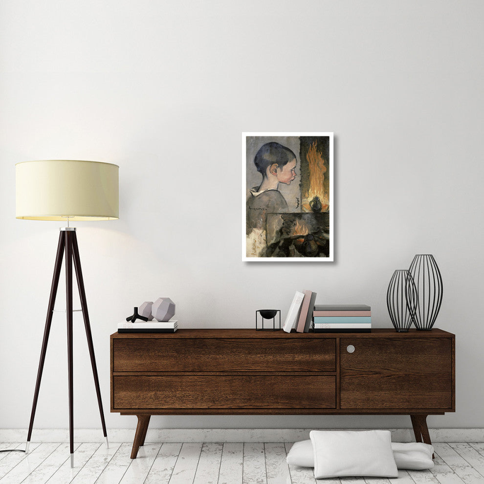 "Profile of a Child (Profil d'Enfant)" Paper Print by Louis Anquetin, 23"x32"