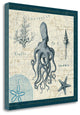 "Ocean Life VII" By Pela Err, Giclee Print on Gallery Wrap Canvas, Ready to Hang