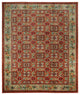 Red Transitional Floral Spanish Style Area Rug
