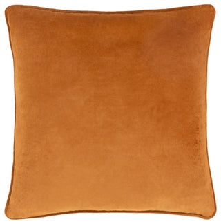 Surya Safflower Camel Pillow Shell With Down Insert 20"H X 20"W