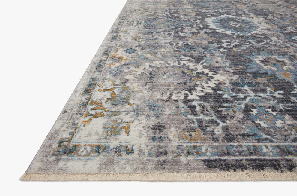 Samra SAM-02 Gray/Multi 7'10"x10' Area Rug