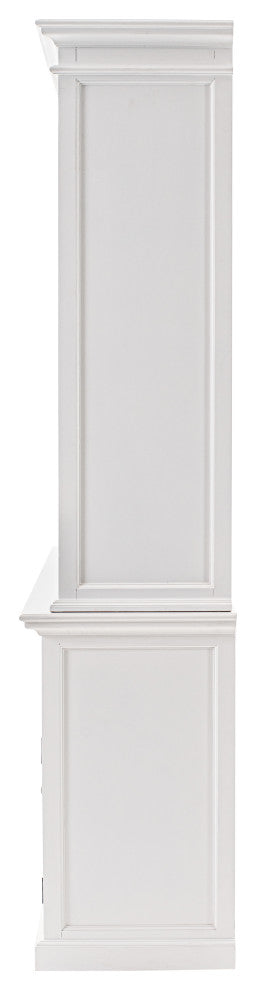 Halifax Kitchen Hutch Cabinet with 5 Doors 3 Drawers