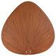 Fanimation 22" Blade, Wide Oval Composite Palm, Set of 5, Brown