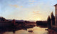 Thomas Cole Sunset on the Arno Wall Decal