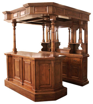 Design Toscano Tewkesbury Inn Pub Pine Bar