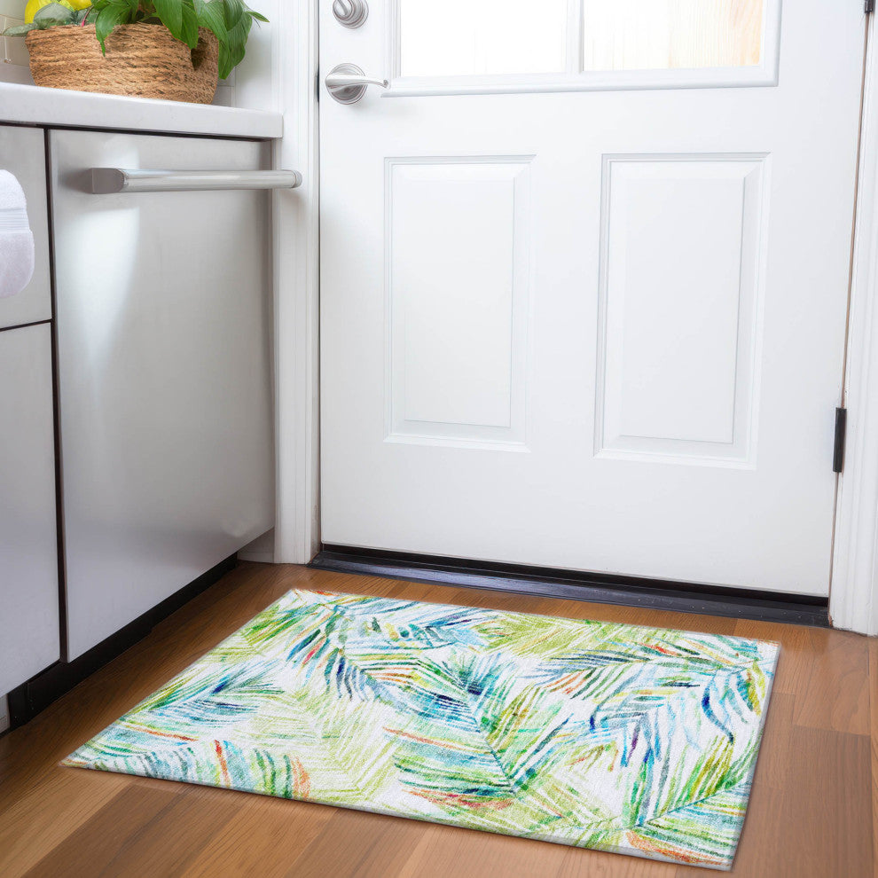 Addison Premium Washable Mayfield AMF199 Multi 1'8" x 2'6" Rug